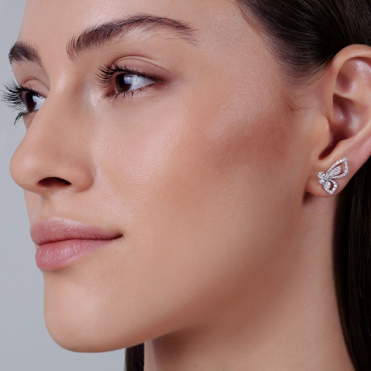 Butterfly Earrings with Extension