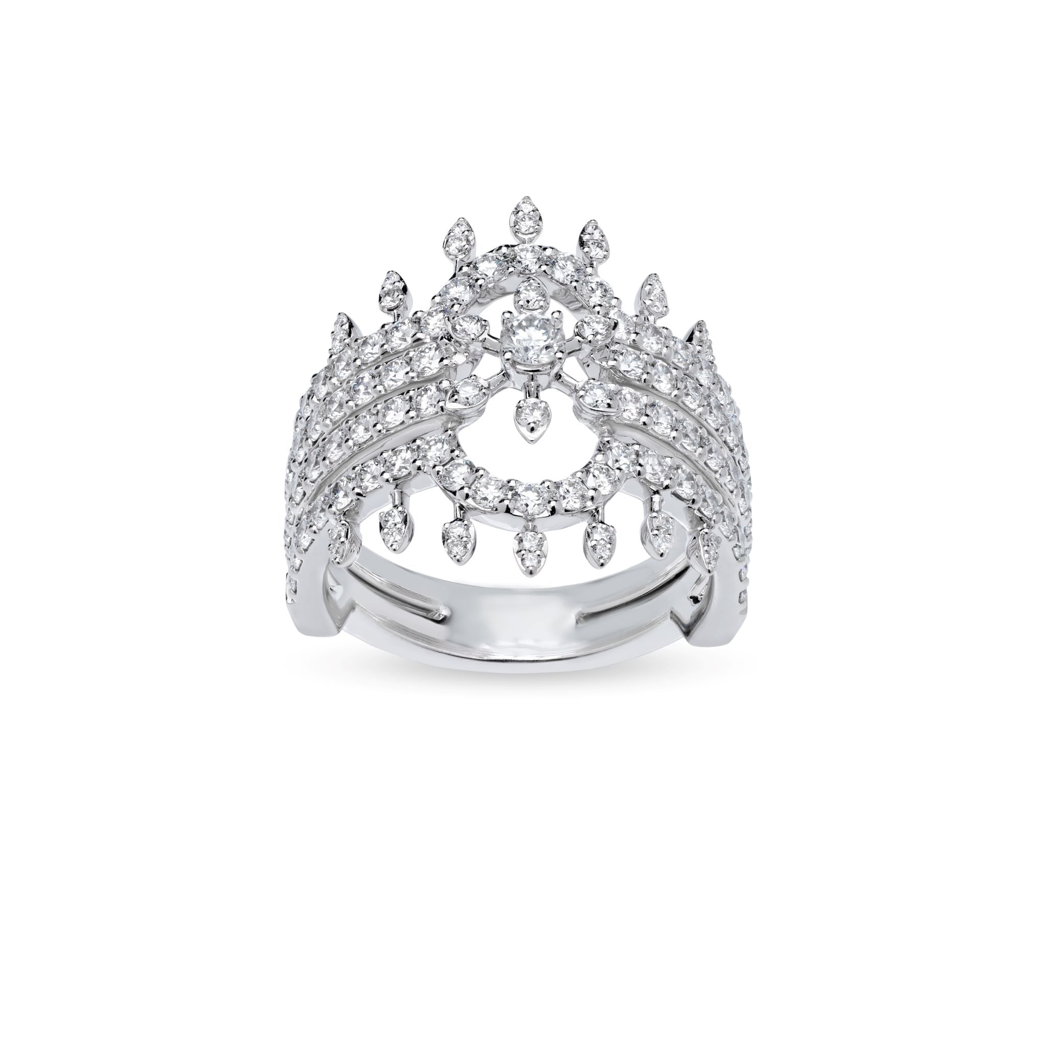 Sunset Diamond Ring