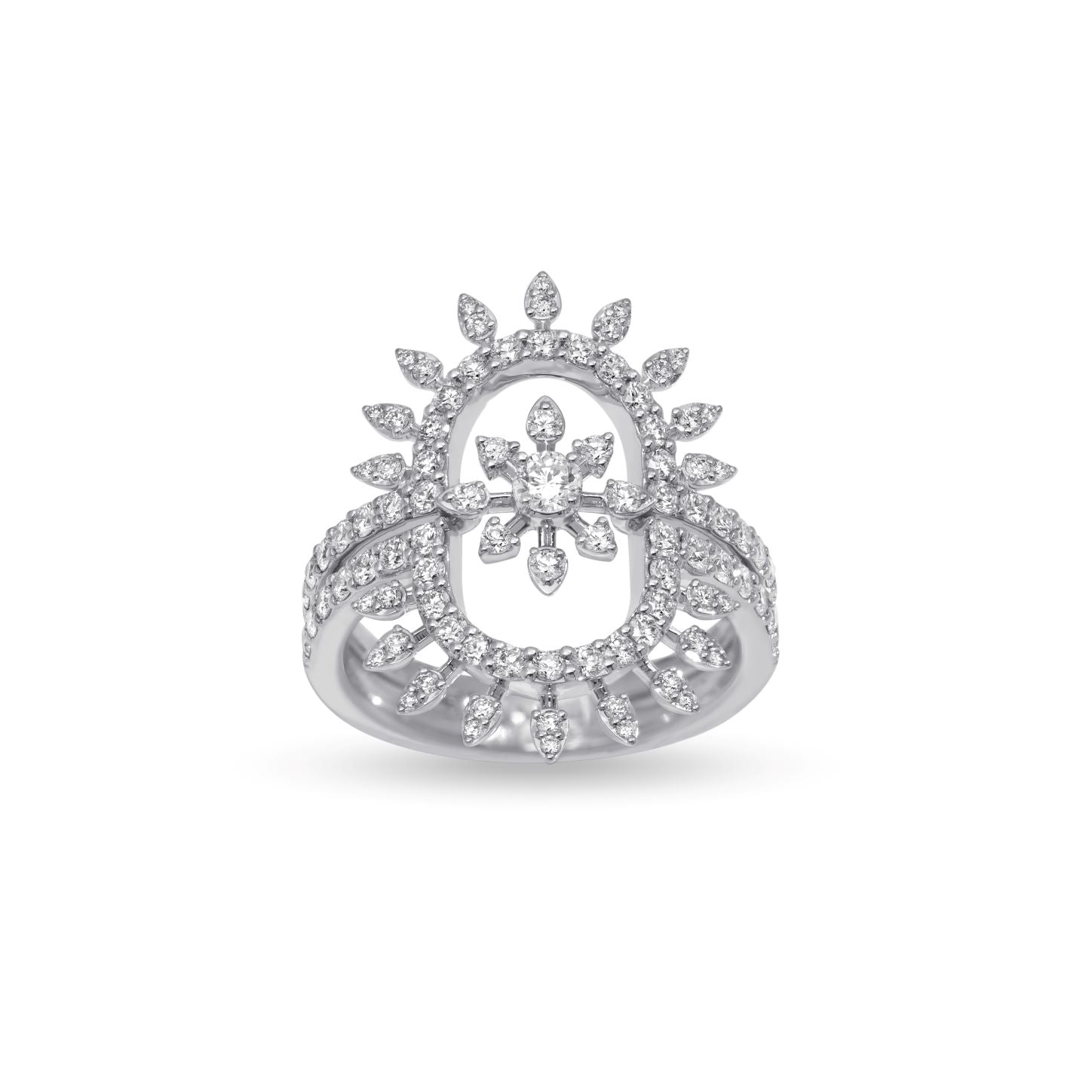 Sunset Diamond Ring