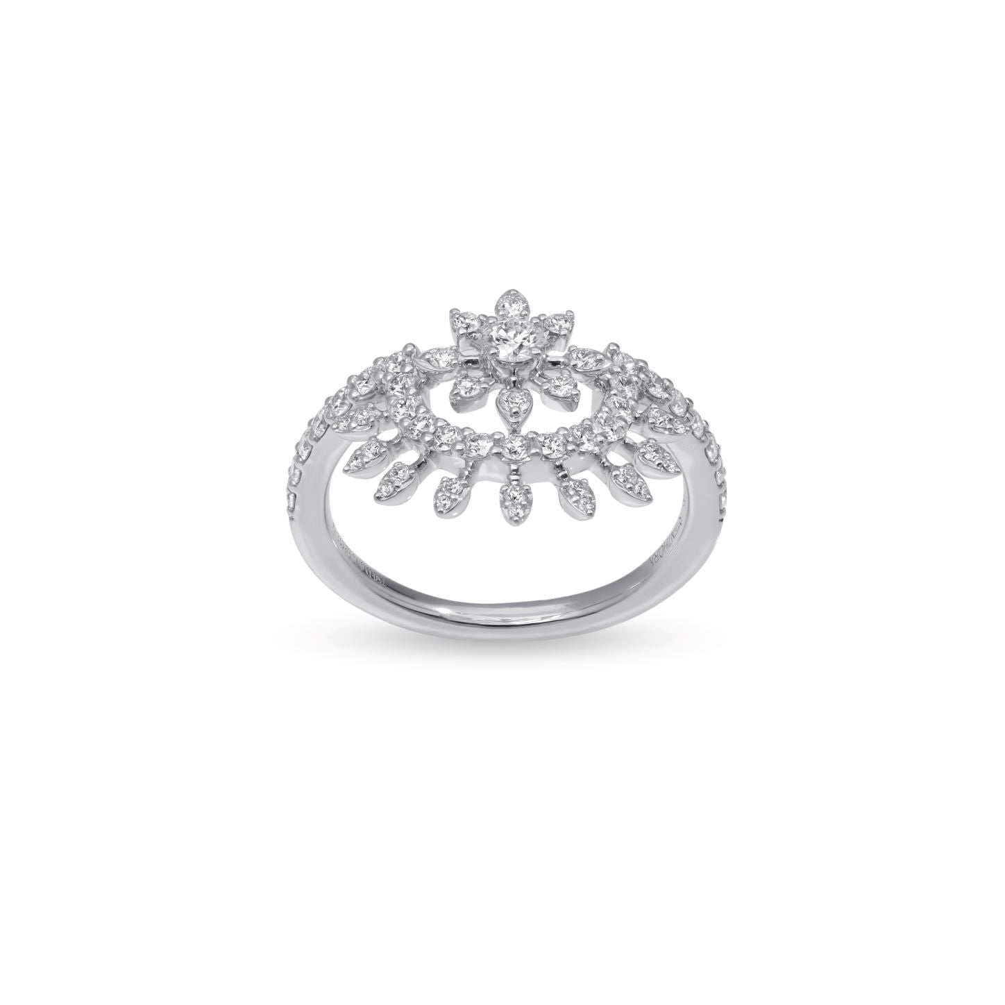 Sunset Diamond Ring