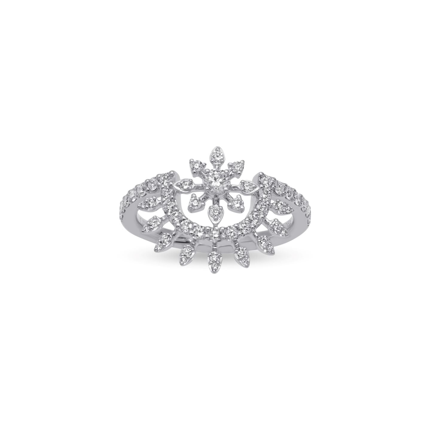 Sunset Diamond Ring