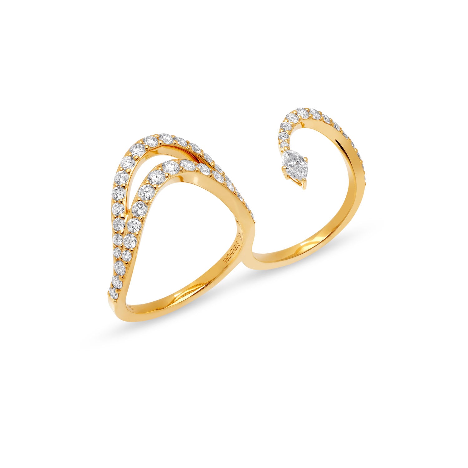 Starlight Diamond Double-Ring