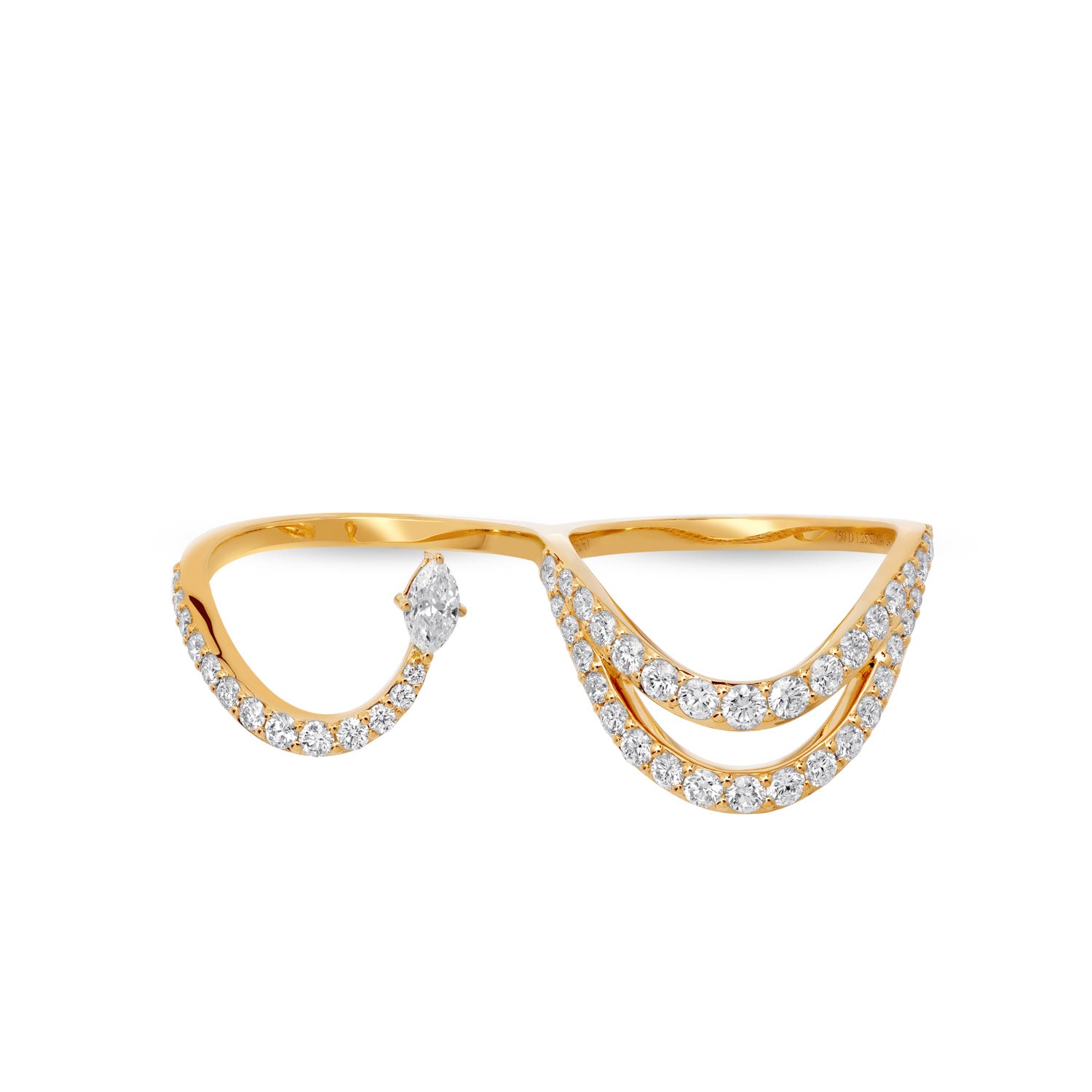 Starlight Diamond Double-Ring