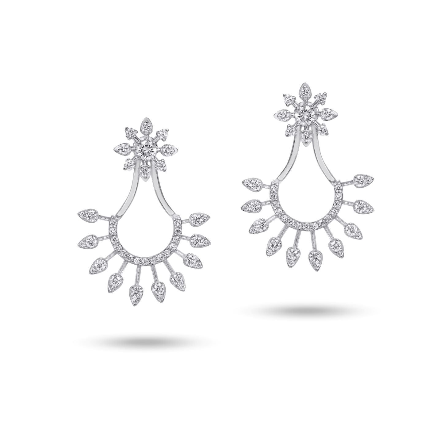 Sunset Diamond Earrings