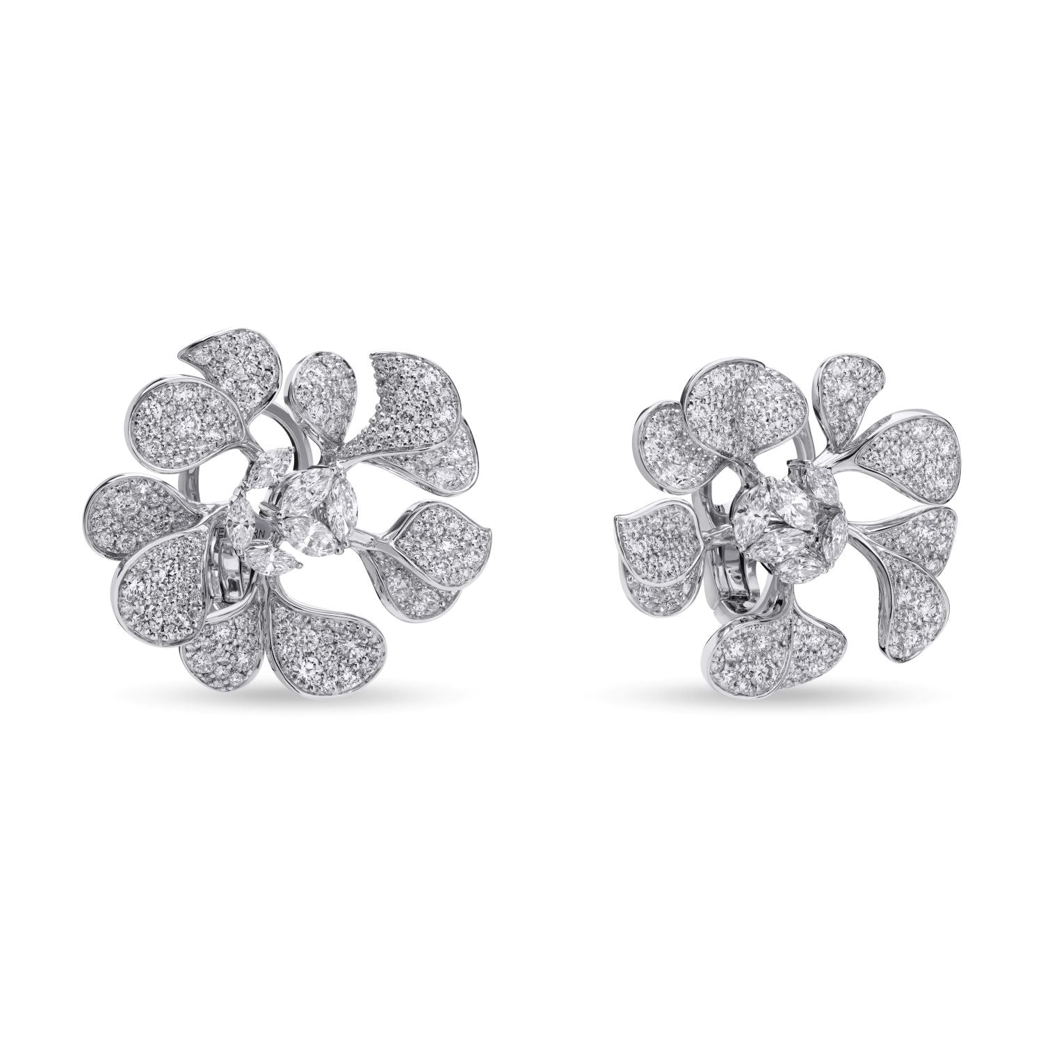 round Diamond Earrings