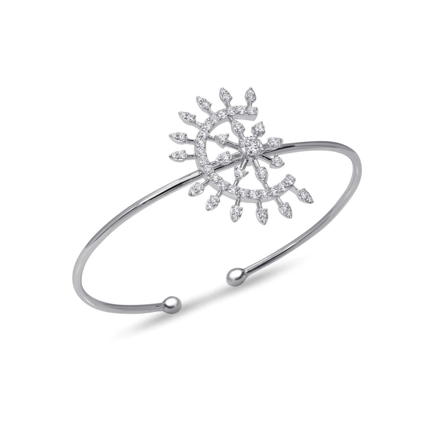 Sunset Diamond Bangle