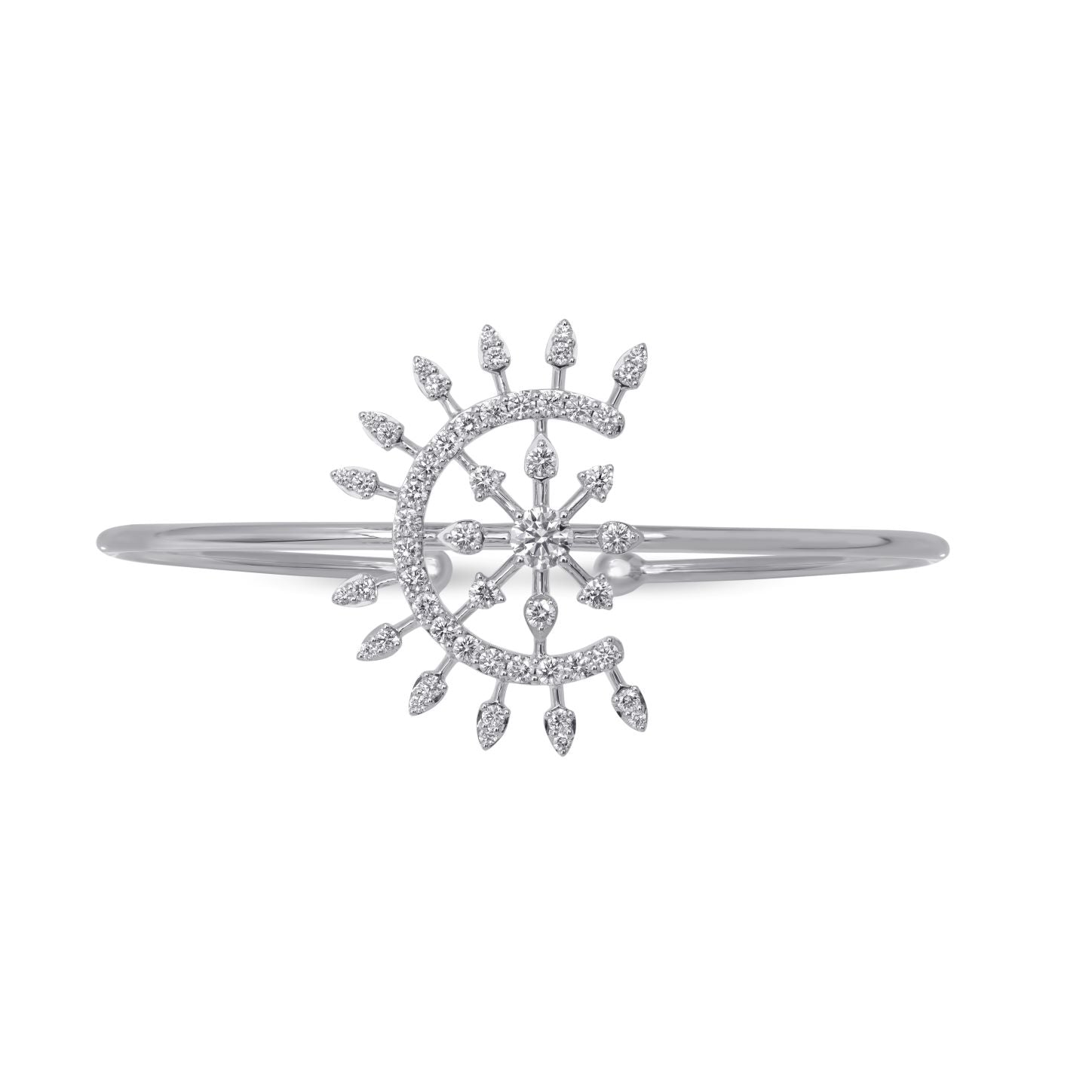 Sunset Diamond Bangle