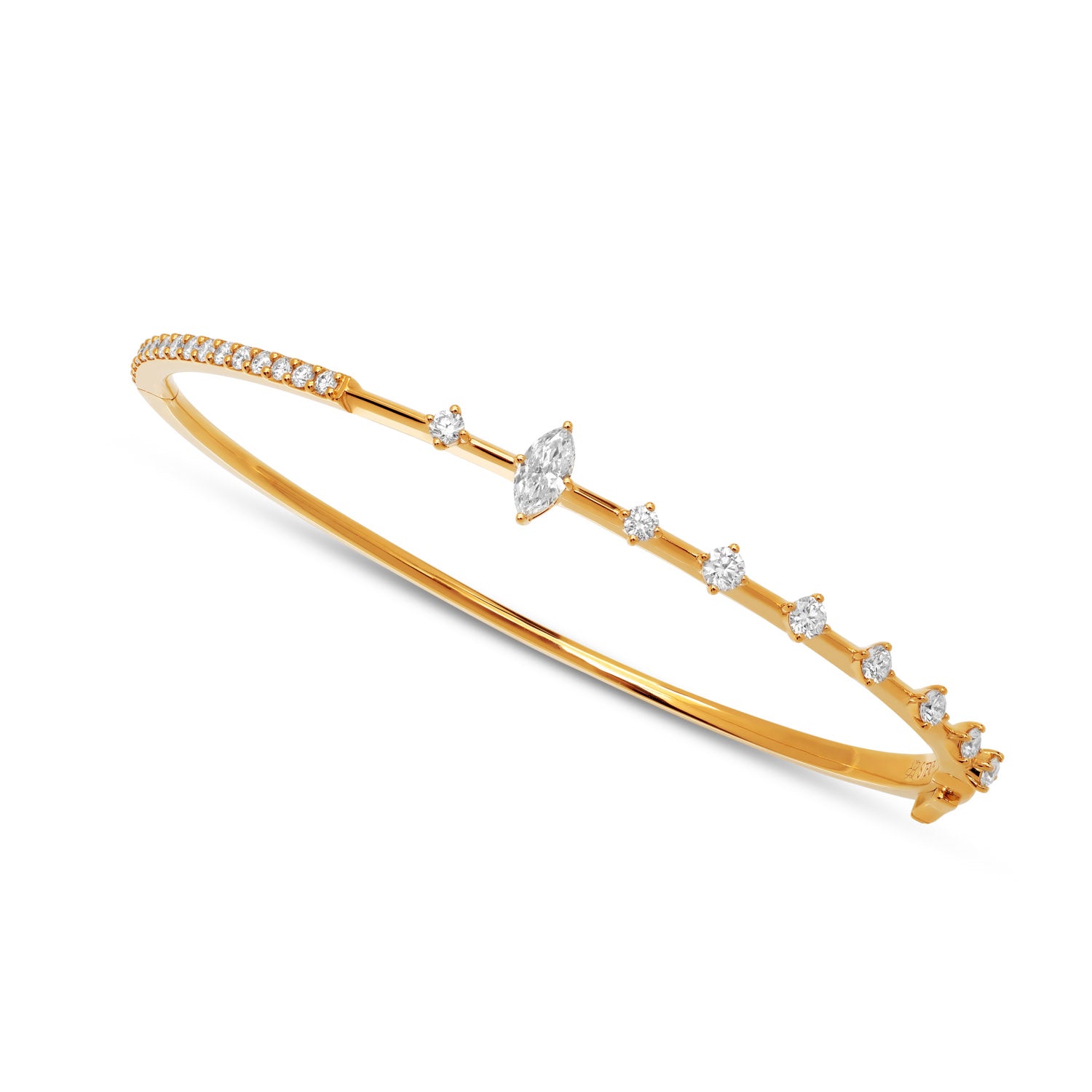 Nightfall Diamond Bangle
