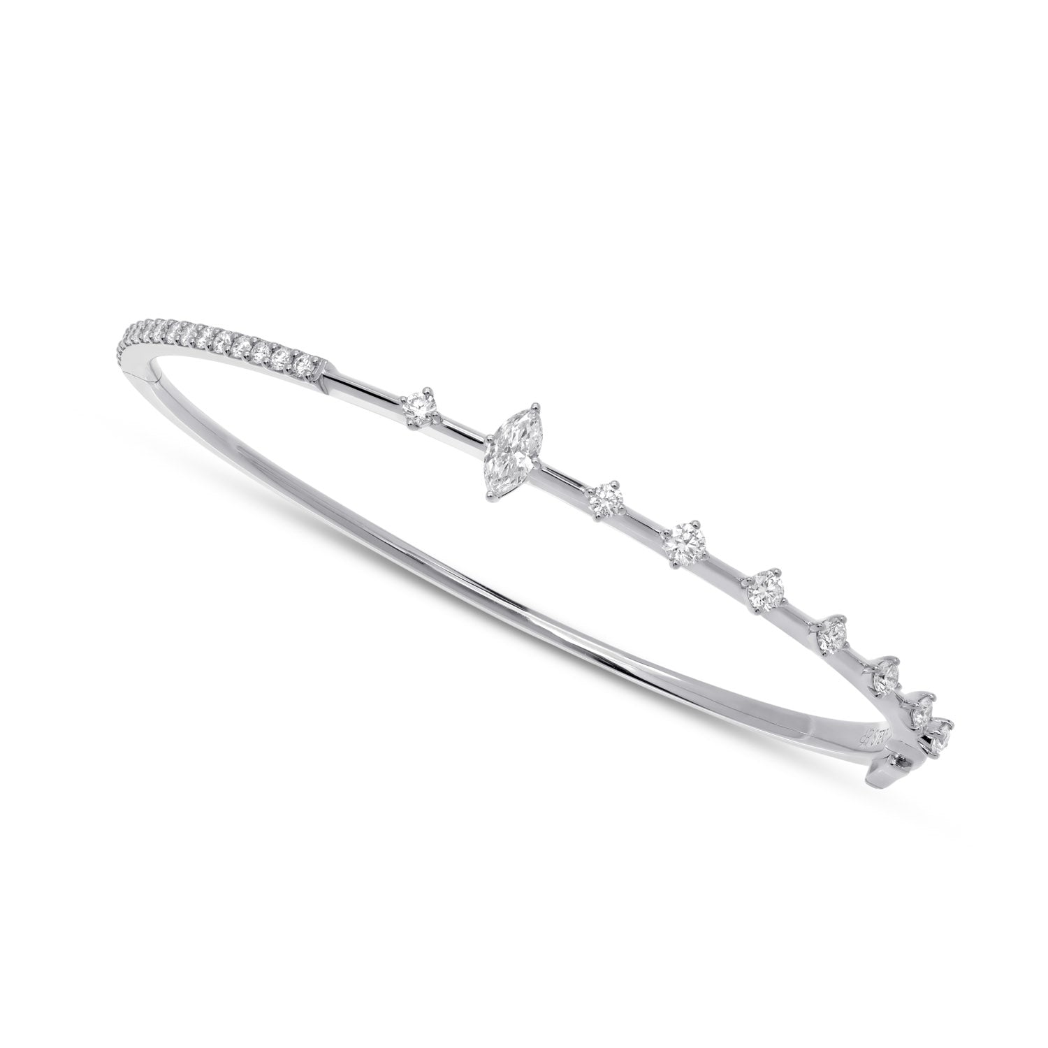 Nightfall Diamond Bangle
