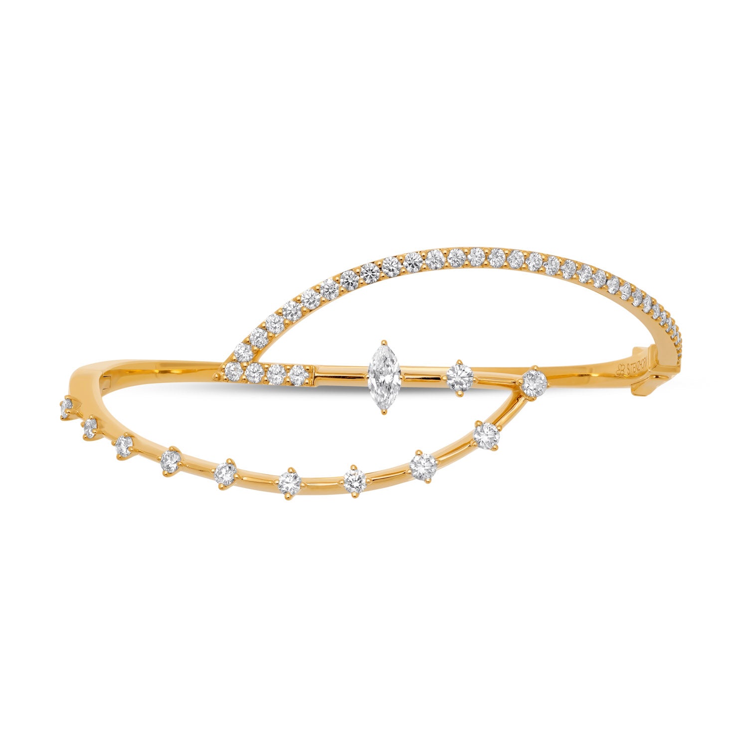 Nightfall Diamond Bangle
