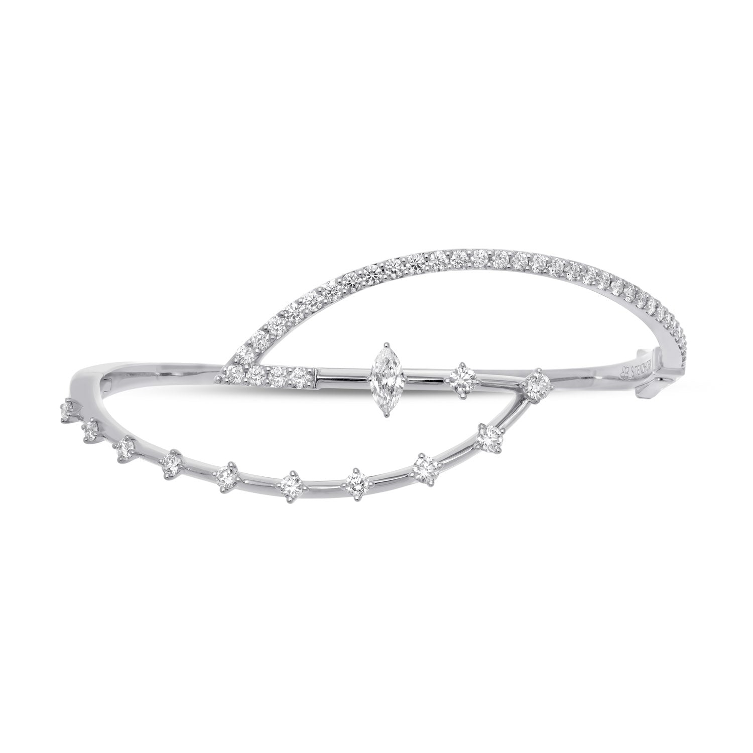 Nightfall Diamond Bangle