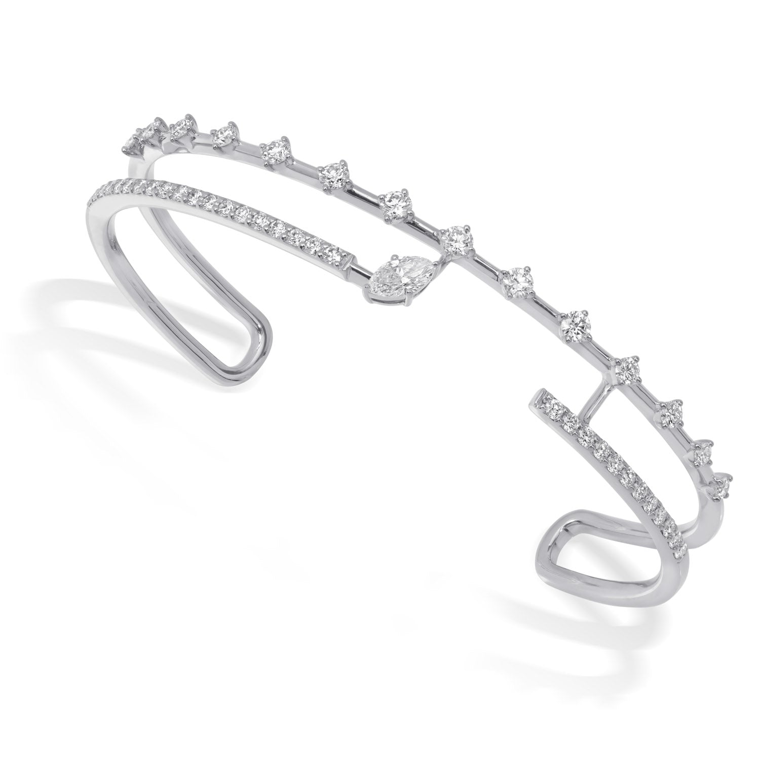 Nightfall Diamond Bangle