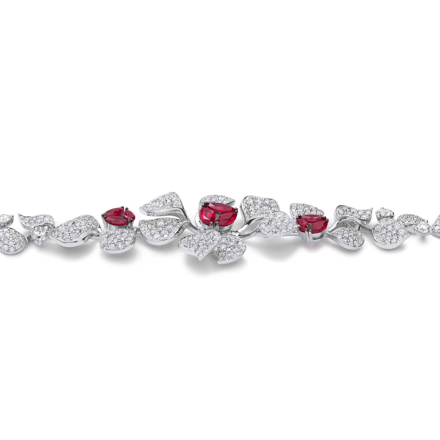 À FLEUR DE PARIS Ruby Bracelet