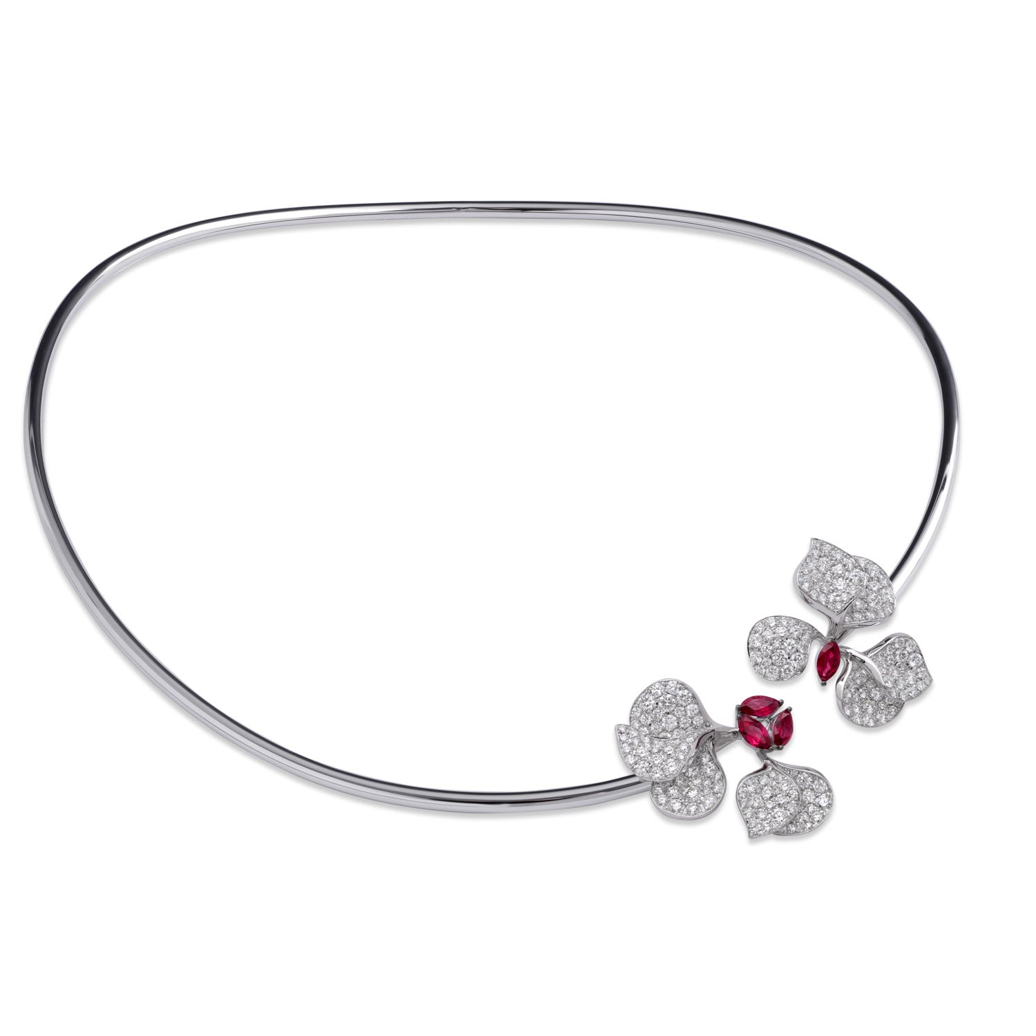 À FLEUR DE PARIS Rubin Choker