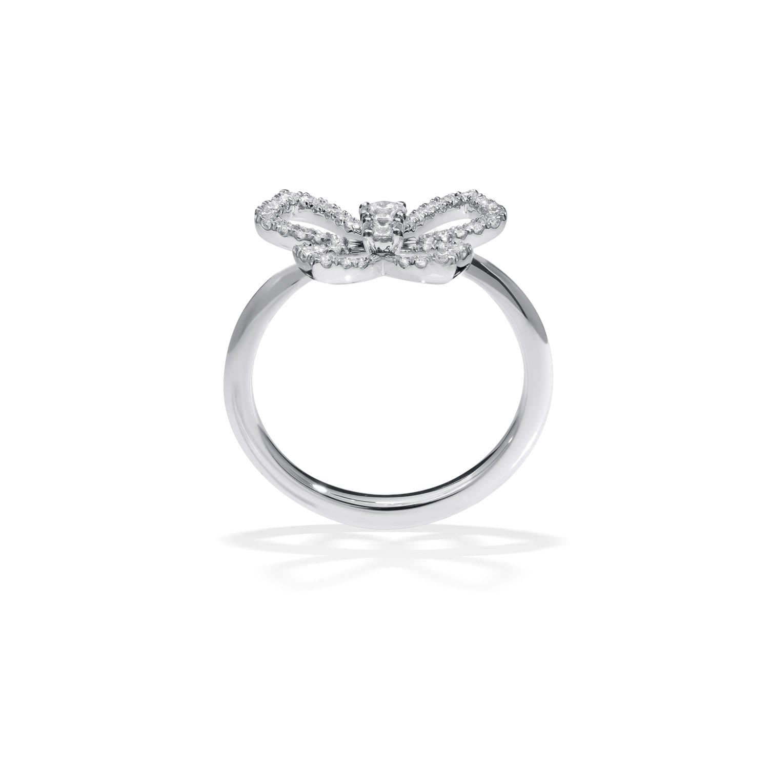 PICCOLE SONATE Butterfly Ring with Diamonds