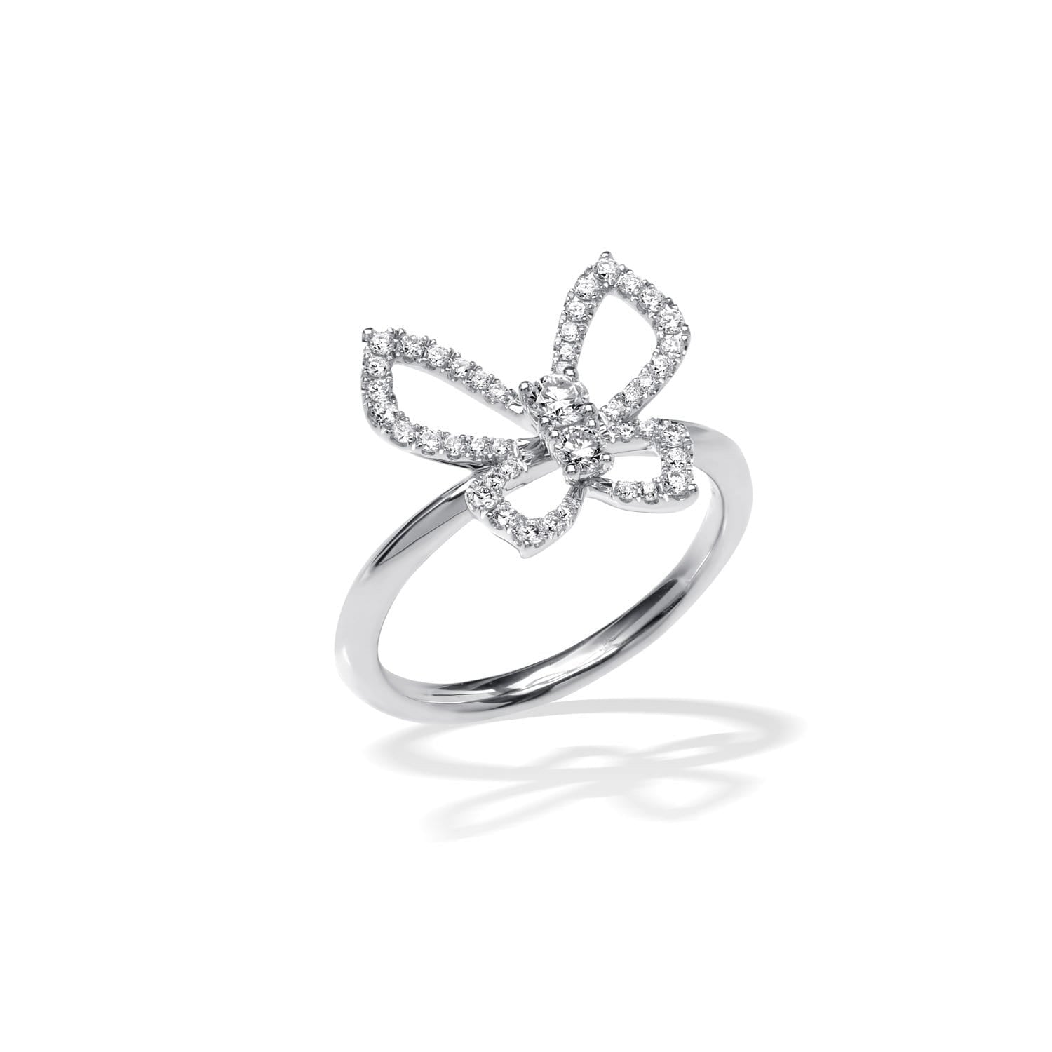 PICCOLE SONATE Schmetterlingsring mit Diamanten