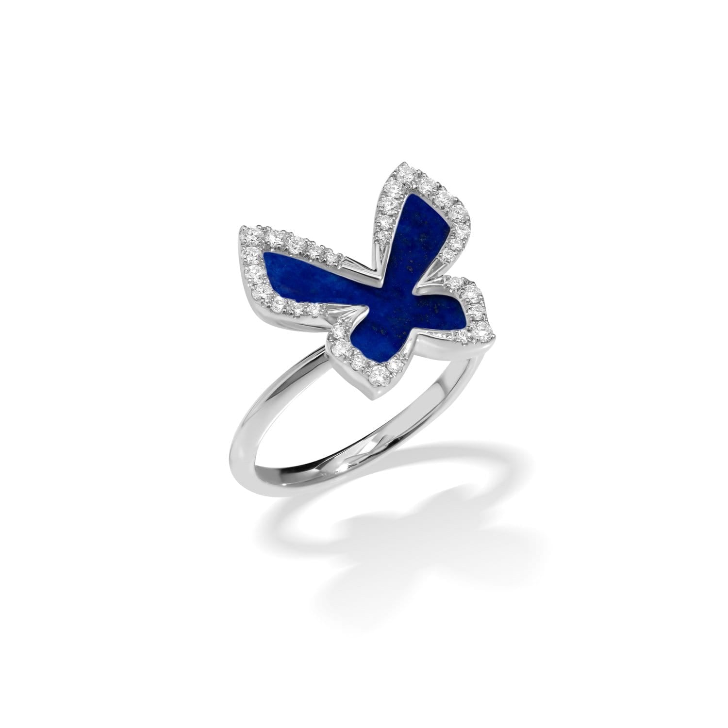 PICCOLE SONATE Butterfly Ring with Lapis Lazuli