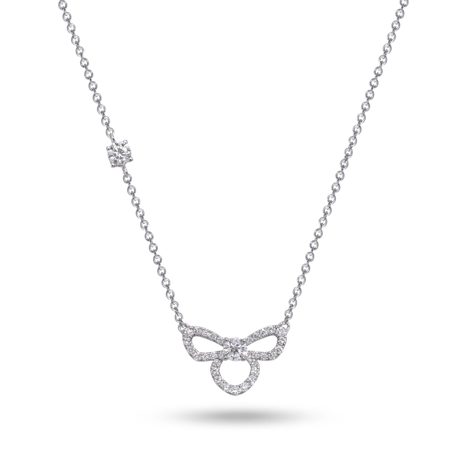 PICCOLE SONATE mini Bee Necklace with Diamonds