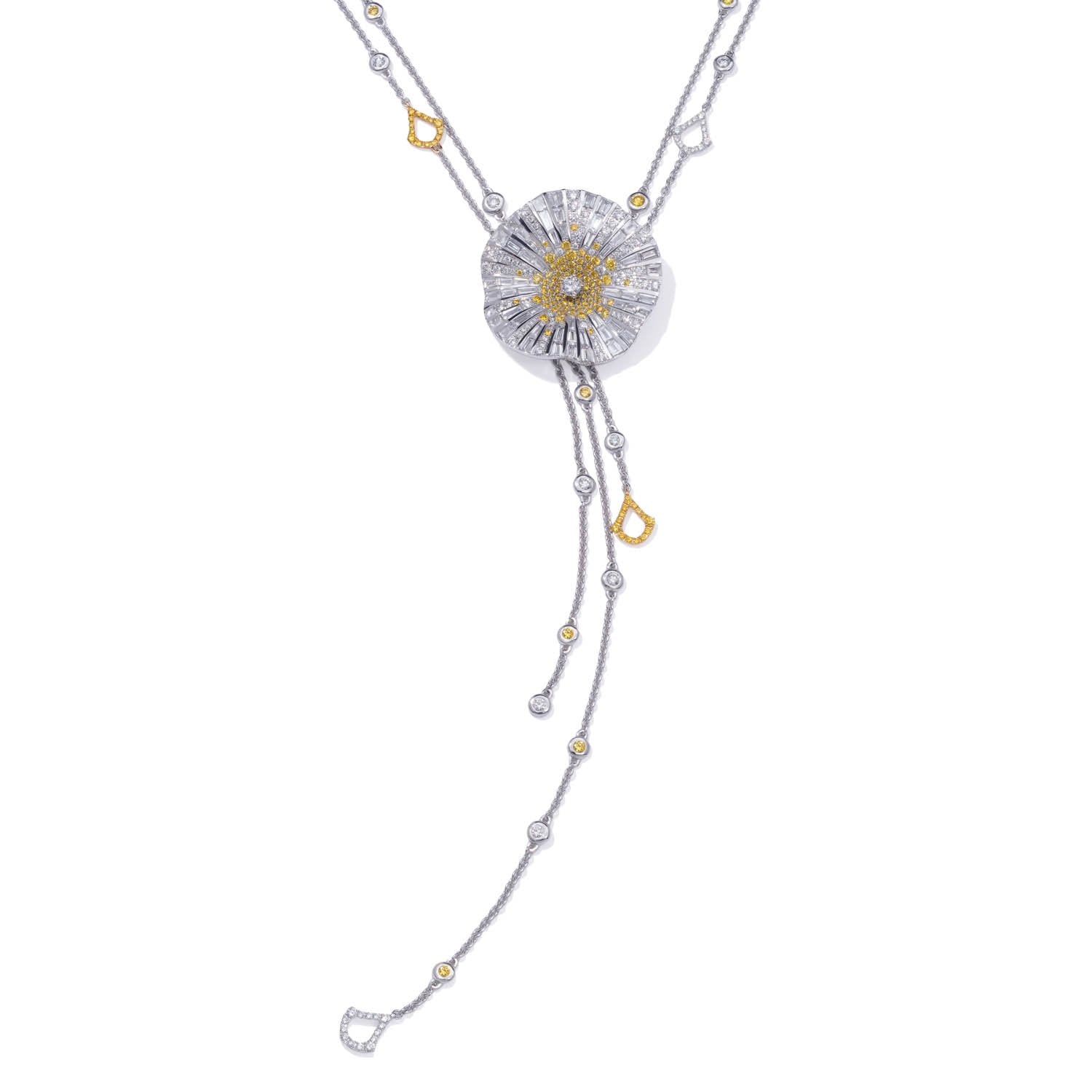 BELLE Yellow Diamonds Necklace