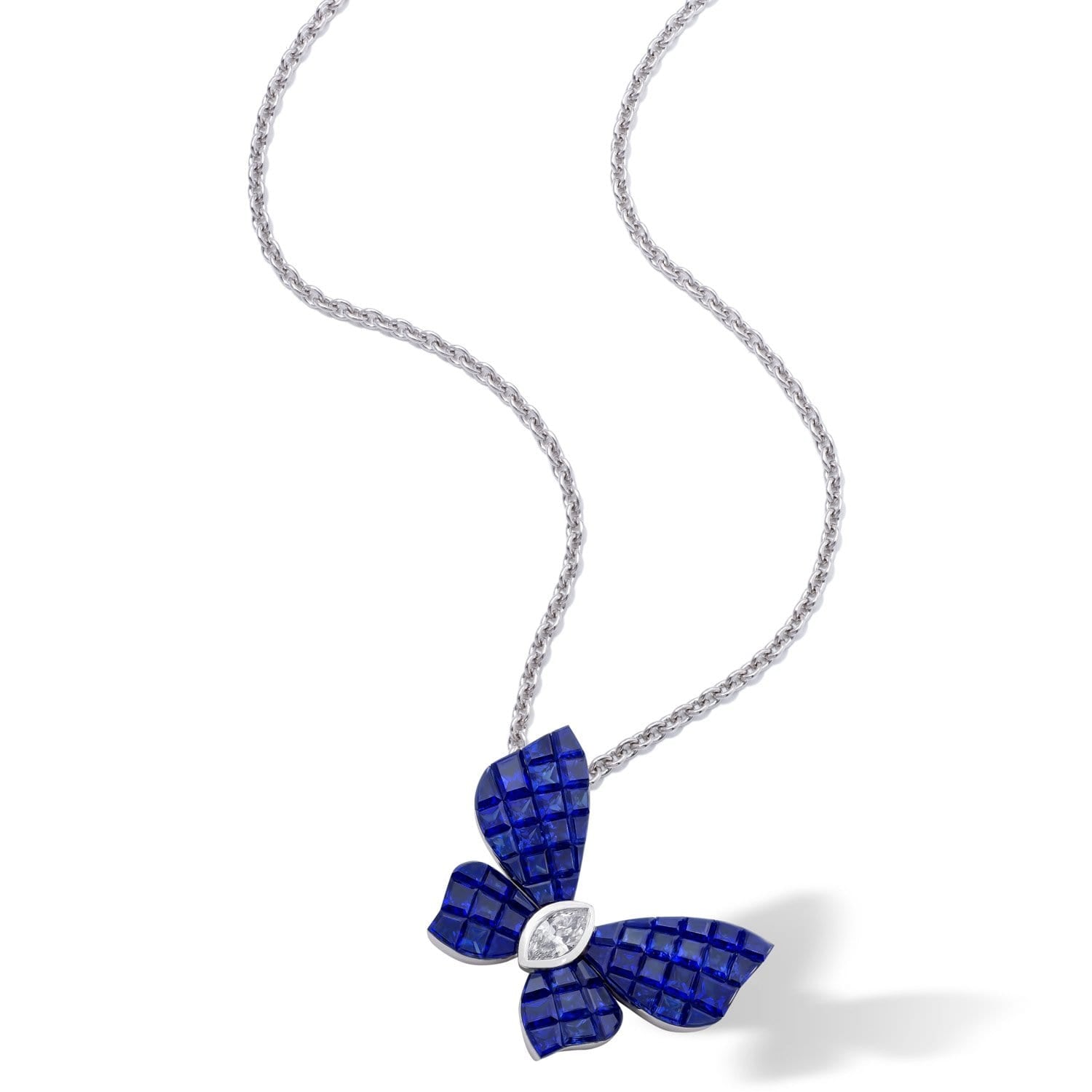 MADEMOISELLE B., Sapphire Pendant